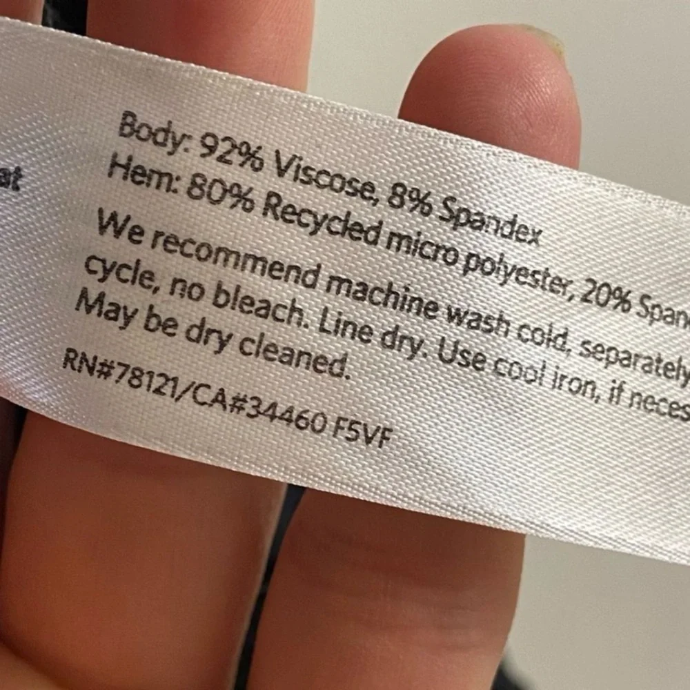 Eileen Fisher Black Long Sleeve Dress midi Small - Picture 10 of 10